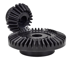 INJECTION MOLDED PLASTIC BEVEL GEARS