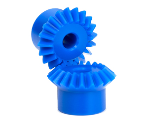 PLASTIC MITER GEARS BLUE