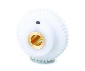 PLASTIC SPUR GEARS with BRASS BUSH